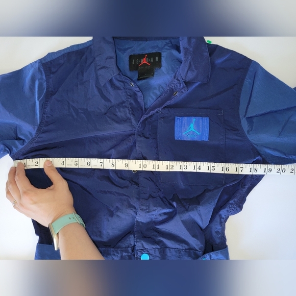 Nike Air Jordan Essentials Flightsuit Y2K Retro Sporty Athletic Jumpsuit - Picture 5 of 14